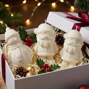 Christmas Candle Gift Set – Festive Scented Holiday Decor